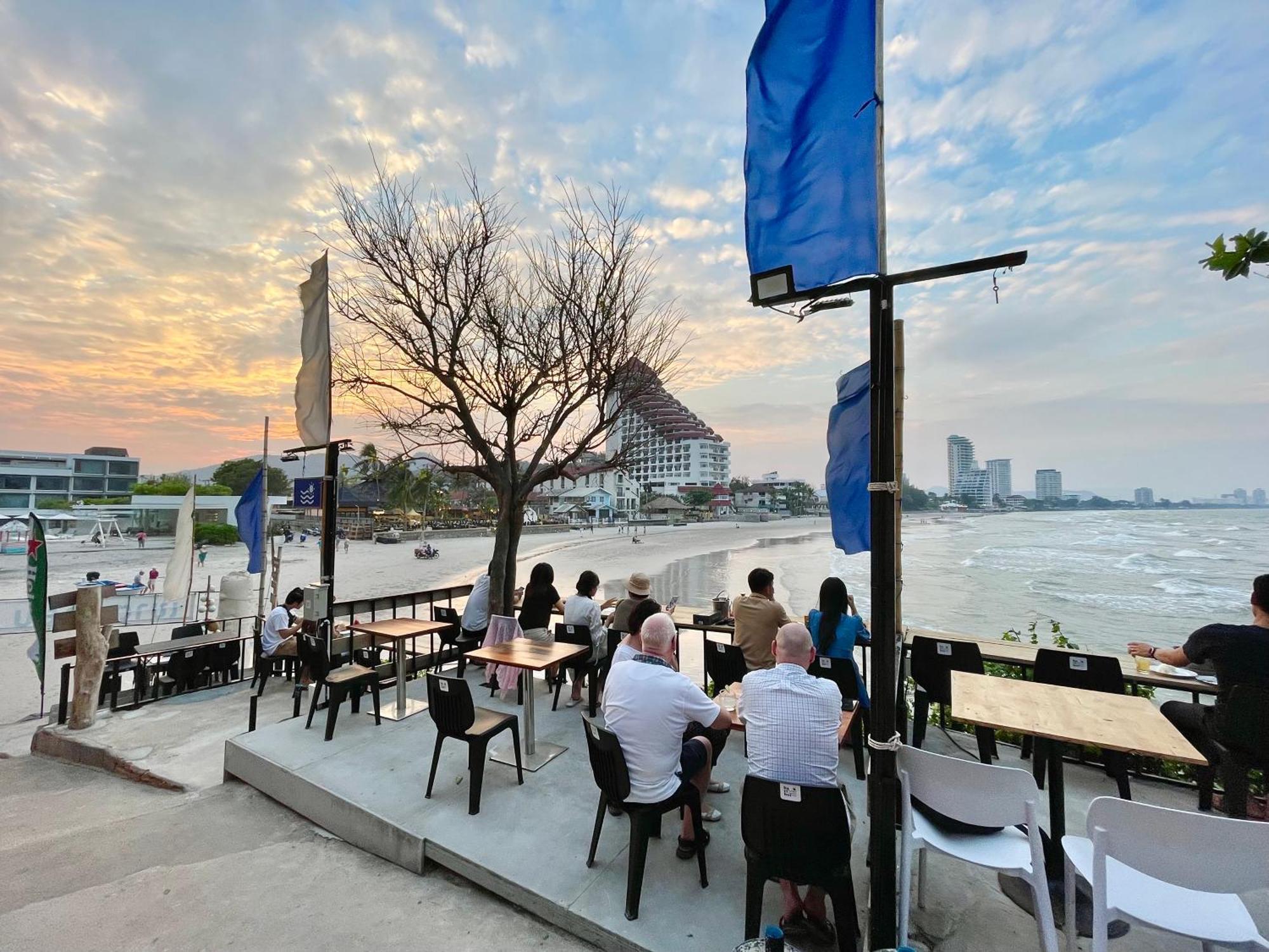 Seaview 2 Bedroom Beach Front Vacation Huahin Exteriör bild