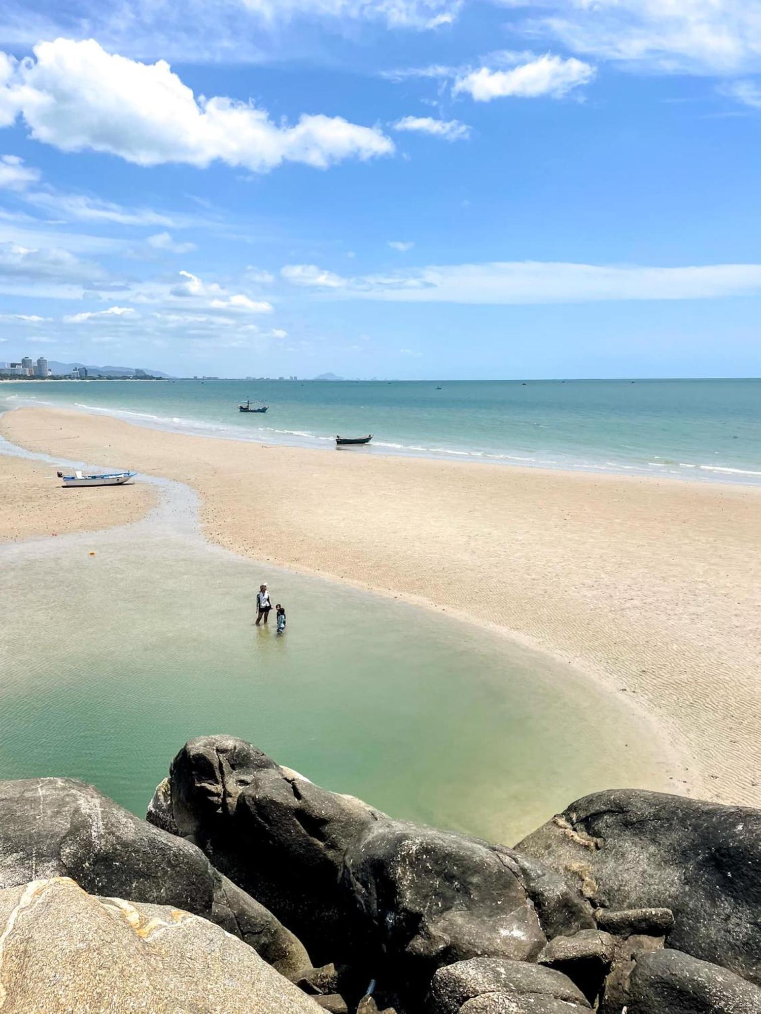 Seaview 2 Bedroom Beach Front Vacation Huahin Exteriör bild